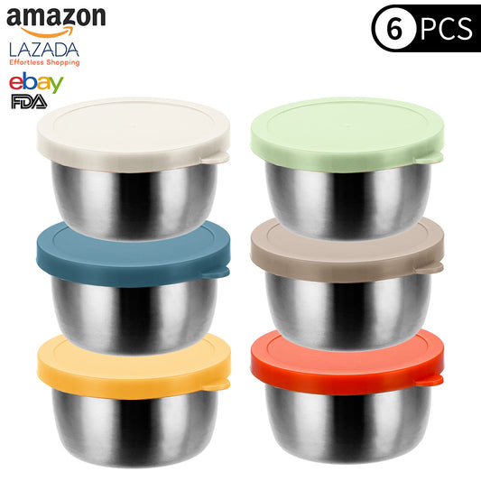 Salad dressing Container 6 colour x 40ml