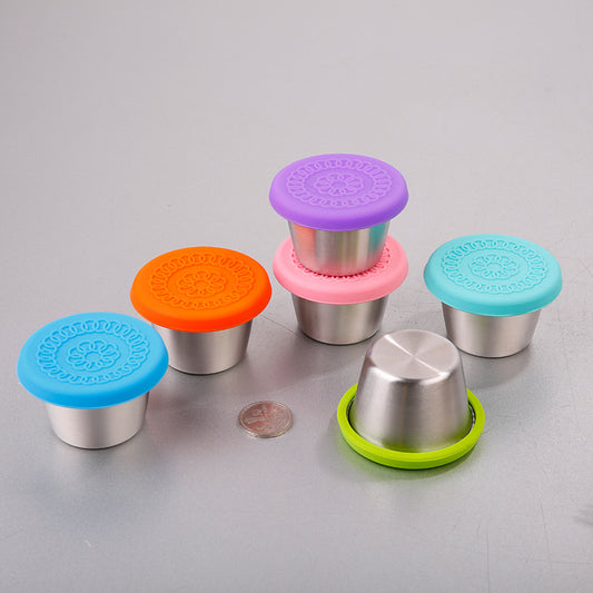 Salad Dressing Container 6 Pack x4 OZ