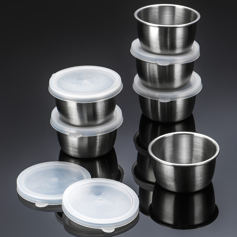 Salad Dressing Container 6 Pack x 40ML  - White