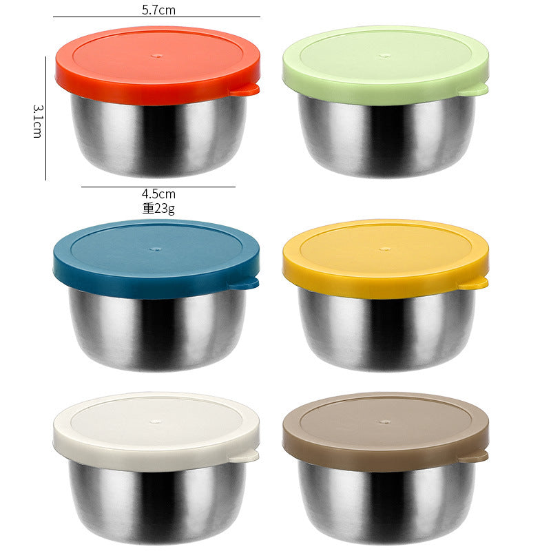Salad dressing Container 6 colour x 40ml